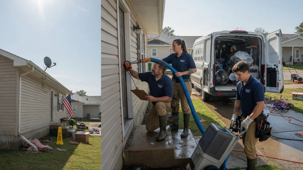 Ceiling Water Damage Restoration in Tasley, VA near me